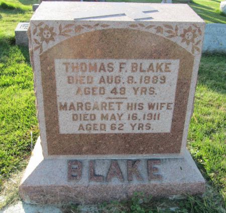 BLAKE, THOMAS F. - Dubuque County, Iowa | THOMAS F. BLAKE 