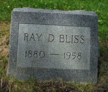 BLISS, RAY D. - Dubuque County, Iowa | RAY D. BLISS 