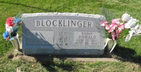 BLOCKLINGER, DONALD - Dubuque County, Iowa | DONALD BLOCKLINGER 