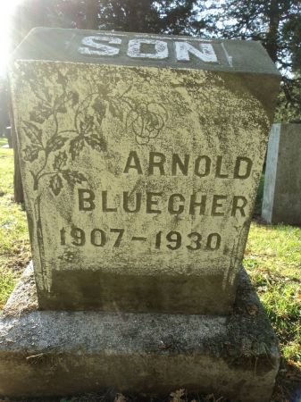 BLUECHER, ARNOLD - Dubuque County, Iowa | ARNOLD BLUECHER 
