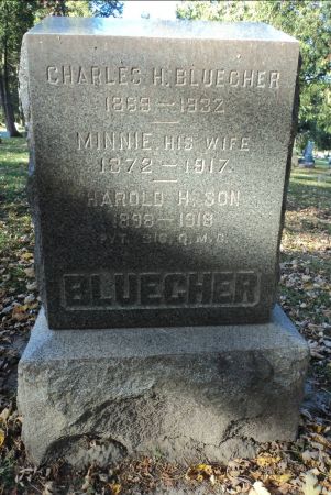 BLUECHER, CHARLES - Dubuque County, Iowa | CHARLES BLUECHER 