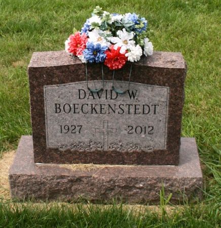 BOECKENSTEDT, DAVID W. - Dubuque County, Iowa | DAVID W. BOECKENSTEDT 