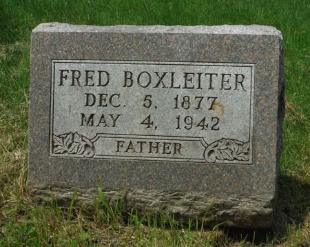 BOXLEITER, FRED - Dubuque County, Iowa | FRED BOXLEITER 