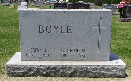 BOYLE, FRANK J. - Dubuque County, Iowa | FRANK J. BOYLE 