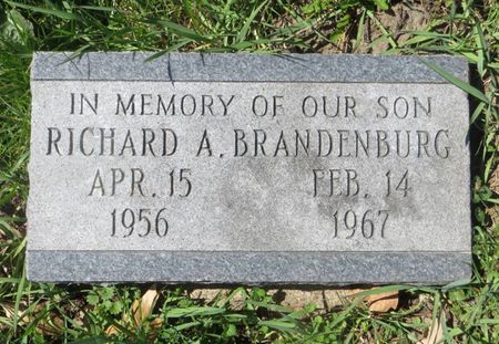 BRANDENBURG, RICHARD A. - Dubuque County, Iowa | RICHARD A. BRANDENBURG 