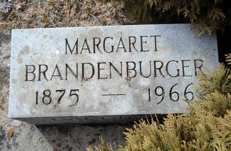 BRANDENBURGER, MARGARET - Dubuque County, Iowa | MARGARET BRANDENBURGER 