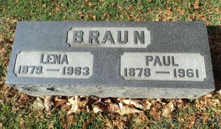 BRAUN, LENA - Dubuque County, Iowa | LENA BRAUN 