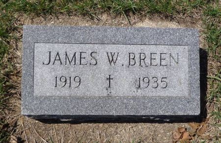 BREEN, JAMES W. - Dubuque County, Iowa | JAMES W. BREEN 