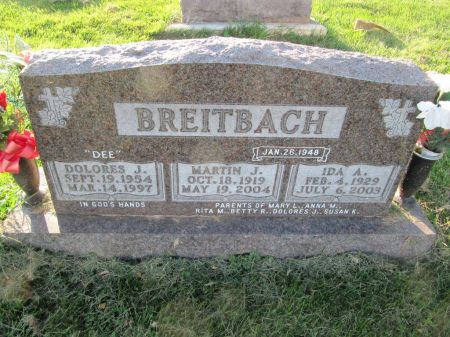 BREITBACH, IDA A. - Dubuque County, Iowa | IDA A. BREITBACH 