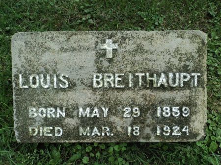 BREITHAUPT, LOUIS - Dubuque County, Iowa | LOUIS BREITHAUPT 