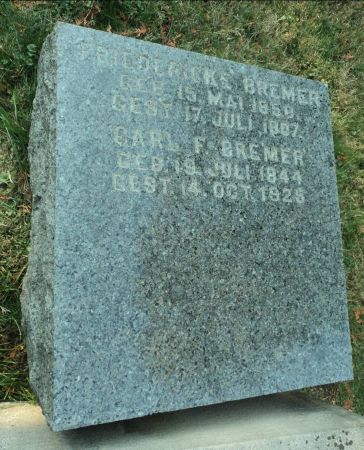 BREMER, CARL F. - Dubuque County, Iowa | CARL F. BREMER 