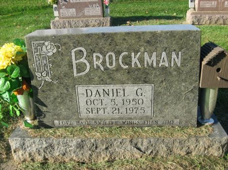 BROCKMAN, DANIEL G. - Dubuque County, Iowa | DANIEL G. BROCKMAN 