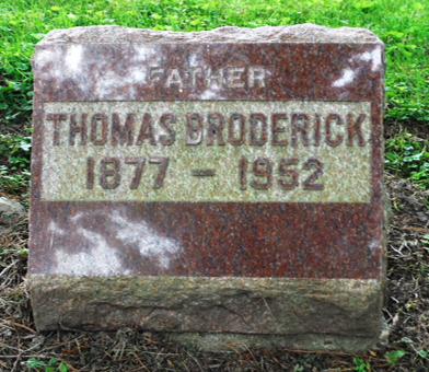 BRODERICK, THOMAS J. - Dubuque County, Iowa | THOMAS J. BRODERICK 