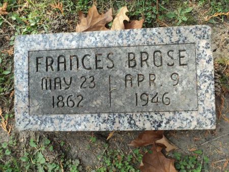 BROSE, FRANCES - Dubuque County, Iowa | FRANCES BROSE 