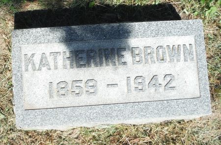 BROWN, KATHERINE - Dubuque County, Iowa | KATHERINE BROWN 