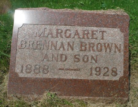 BRENNAN BROWN, MARGARET - Dubuque County, Iowa | MARGARET BRENNAN BROWN 