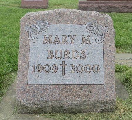 BURDS, MARY M. - Dubuque County, Iowa | MARY M. BURDS 
