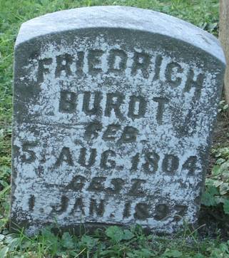 BURDT, FRIEDRICH - Dubuque County, Iowa | FRIEDRICH BURDT 