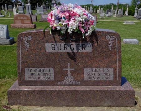 BURGER, LAVENA S. - Dubuque County, Iowa | LAVENA S. BURGER 