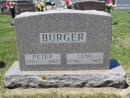BURGER, PETER - Dubuque County, Iowa | PETER BURGER 
