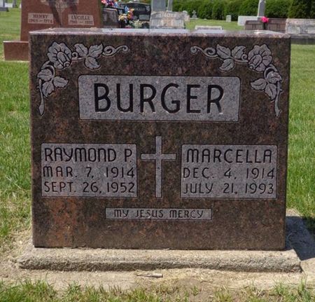 BURGER, RAYMOND P. - Dubuque County, Iowa | RAYMOND P. BURGER 