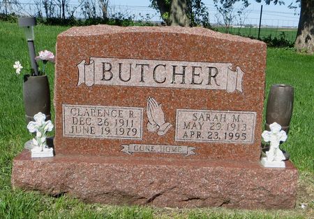 BUTCHER, CLARENCE R. - Dubuque County, Iowa | CLARENCE R. BUTCHER 