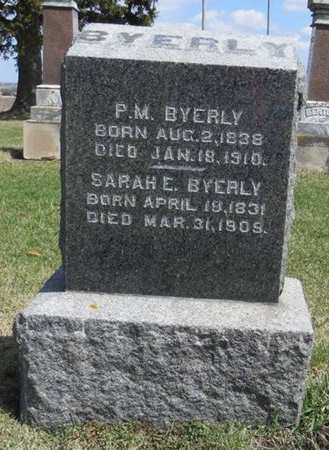 BYERLY, SARAH E. - Dubuque County, Iowa | SARAH E. BYERLY 
