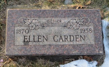 CARDEN, ELLEN - Dubuque County, Iowa | ELLEN CARDEN 