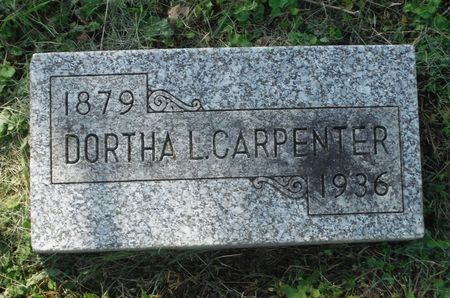 CARPENTER, DORTHA L. - Dubuque County, Iowa | DORTHA L. CARPENTER 