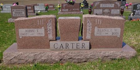 CARTER, BERNICE M. - Dubuque County, Iowa | BERNICE M. CARTER 
