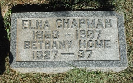 CHAPMAN, ELNA - Dubuque County, Iowa | ELNA CHAPMAN 