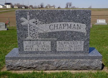 CHAPMAN, BERNARD R. - Dubuque County, Iowa | BERNARD R. CHAPMAN 