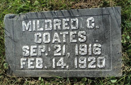 COATES, MILDRED C. - Dubuque County, Iowa | MILDRED C. COATES 