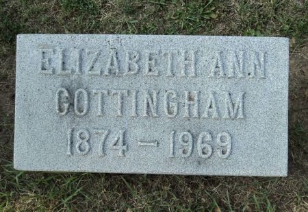 COTTINGHAM, ELIZABETH ANN - Dubuque County, Iowa | ELIZABETH ANN COTTINGHAM 