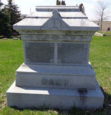 DACY MONUMENT, JAMES - Dubuque County, Iowa | JAMES DACY MONUMENT 