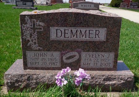 DEMMER, JOHN A. - Dubuque County, Iowa | JOHN A. DEMMER 