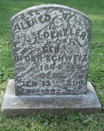 DENZLER, ALFRED - Dubuque County, Iowa | ALFRED DENZLER 