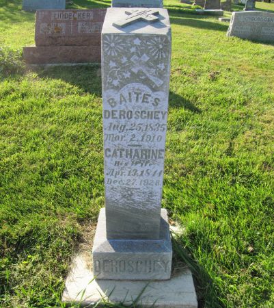 DEROSCHEY, LOUIS - Dubuque County, Iowa | LOUIS DEROSCHEY 