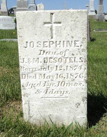 DESOTELS, JOSEPHINE - Dubuque County, Iowa | JOSEPHINE DESOTELS 
