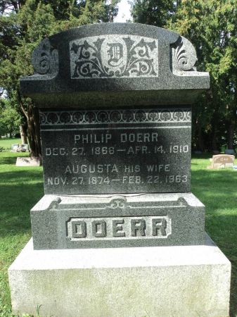 DOERR, AUGUSTA - Dubuque County, Iowa | AUGUSTA DOERR 