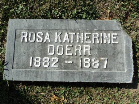 DOERR, ROSA KATHERINE - Dubuque County, Iowa | ROSA KATHERINE DOERR 
