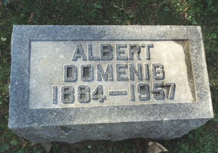DOMENIG, ALBERT - Dubuque County, Iowa | ALBERT DOMENIG 
