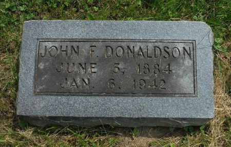 DONALDSON, JOHN F. - Dubuque County, Iowa | JOHN F. DONALDSON 