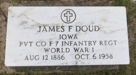 DOUD, JAMES F. - Dubuque County, Iowa | JAMES F. DOUD 