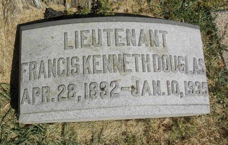 DOUGLAS, LIEUT. FRANCIS KENNETH - Dubuque County, Iowa | LIEUT. FRANCIS KENNETH DOUGLAS 