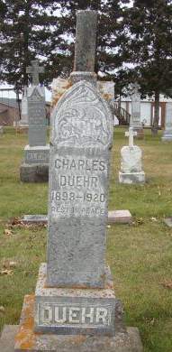DUEHR, CHARLES - Dubuque County, Iowa | CHARLES DUEHR 