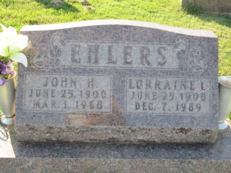 EHLERS, LORRAINE L. - Dubuque County, Iowa | LORRAINE L. EHLERS 