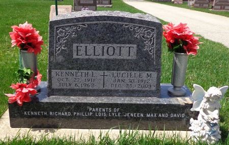 ELLIOTT, LUCILLE M. - Dubuque County, Iowa | LUCILLE M. ELLIOTT 