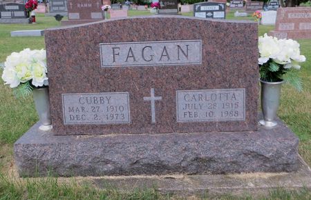 FAGAN, CUBBY - Dubuque County, Iowa | CUBBY FAGAN 