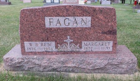 FAGAN, W. B. BEN - Dubuque County, Iowa | W. B. BEN FAGAN 